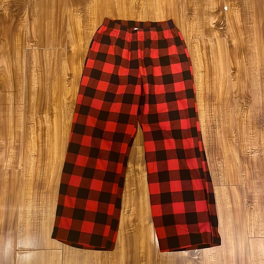 Cute Christmas pajama pants size- 8 girls